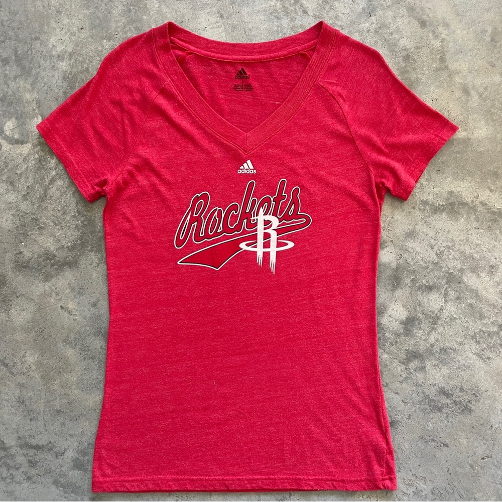 Adidas Red Rockets V-Neck Tee